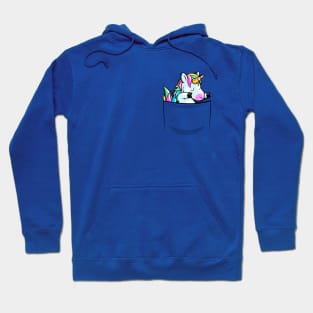 Dabbing Pocket Unicorn Hoodie